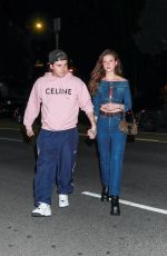 NICOLA PELTZ and Brooklyn Beckham Arrives at Sushi Restaurants in West Hollywood 01/31/2023