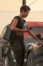 NICOLE MURPHY Leaves a Gym in Los Angeles 02/21/2023