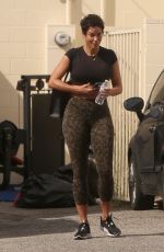 NICOLE MURPHY Leaves a Gym in Los Angeles 02/21/2023