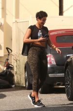 NICOLE MURPHY Leaves a Gym in Los Angeles 02/21/2023
