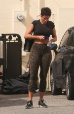 NICOLE MURPHY Leaves a Gym in Los Angeles 02/21/2023