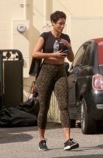 NICOLE MURPHY Leaves a Gym in Los Angeles 02/21/2023