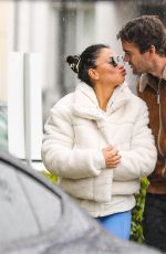 NICOLE SCHERZINGER and Thom Evans Out Kissing in Beverly Hills 02/24/2023