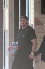 NINA AGDAL Leaves Her Hotel in Perth 02/12/2023