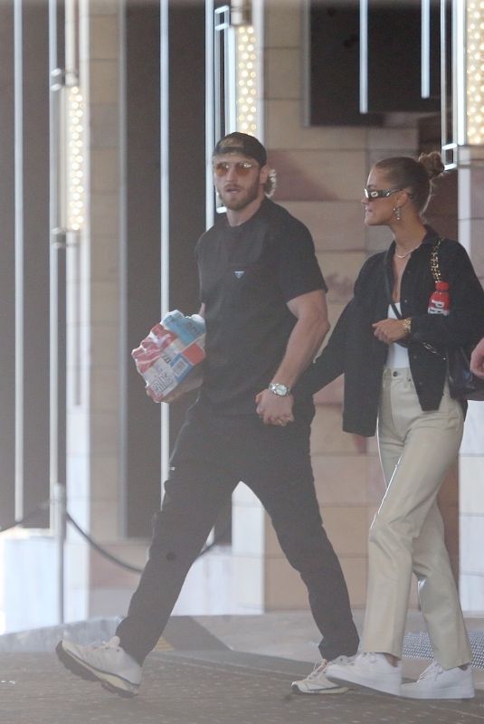 NINA AGDAL Leaves Her Hotel in Perth 02/12/2023