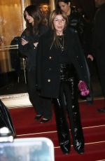 NINA GARCIA Out at New York Fashion Week 02/09/2023