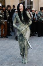 NOAH CYRUS Arrives at Weinsanto Fashion Show in Paris 02/27/2023