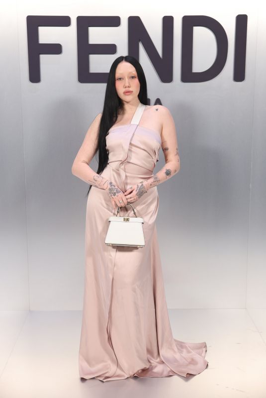 NOAH CYRUS at Fendi Fashion Show at Milan Fashion Week 02/22/2023