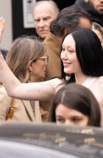 NOAH CYRUS Leaves Fendi Fashion Show in Milan 02/22/2023