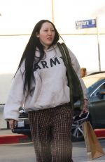 NOAH CYRUS Shopping at Paper Source with a Friend in Los Angeles 02/17/2023