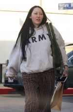 NOAH CYRUS Shopping at Paper Source with a Friend in Los Angeles 02/17/2023