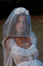 OLGA OBUMOVA For Love and Lemons A Flower for a Flower Campaign, February 2023
