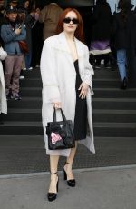 OLIVIA COOKE Arrives at Prada Fashion Show at MFW in Milan 02/23/2023