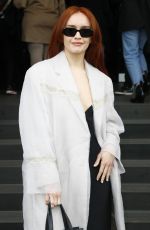 OLIVIA COOKE Arrives at Prada Fashion Show at MFW in Milan 02/23/2023