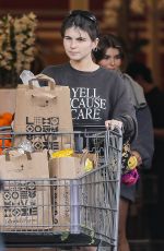 OLIVIA JADE and ISABELLA ROSE GIANNULLI Shopping for Groceries at Bristol Farms in Beverly Hills 02/21/2023