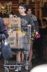 OLIVIA JADE and ISABELLA ROSE GIANNULLI Shopping for Groceries at Bristol Farms in Beverly Hills 02/21/2023