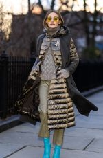 OLIVIA PALERMO Out and About in New York 02/02/2023
