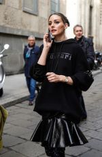 OLIVIA PALERMO Out at Milan Fashion Week 02/25/2023