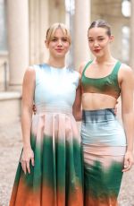 OLIVIA PONTON and EMMA BROOKS at Philosophy Di Lorenzo Serafini Fashion Show in Milan 02/24/2023