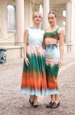 OLIVIA PONTON and EMMA BROOKS at Philosophy Di Lorenzo Serafini Fashion Show in Milan 02/24/2023