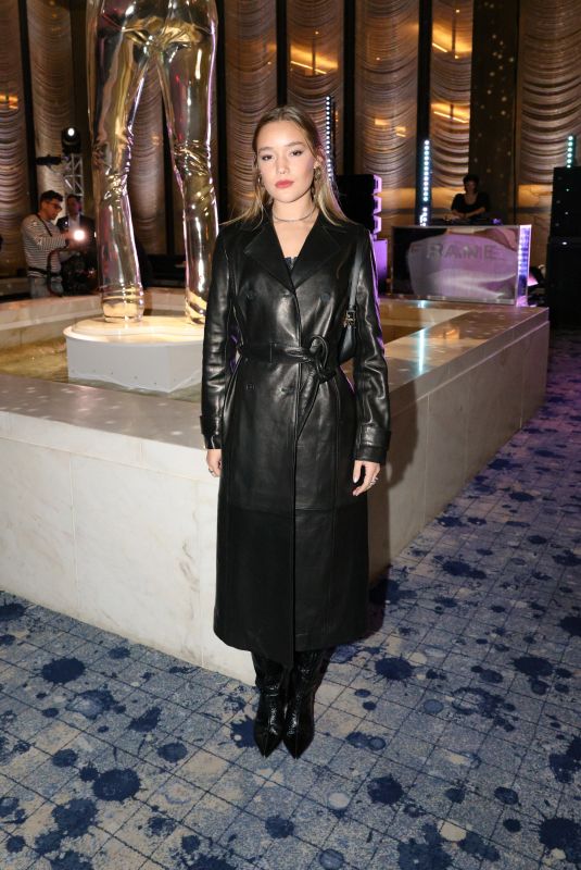 OLIVIA PONTON at Frame 10 Year Anniversary Party in New York 02/14/2023