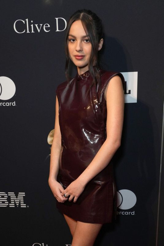 OLIVIA RODRIGO at Ppre-grammy Gala & Grammy Salute to Industry Icons in Los Angeles 02/04/2023