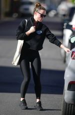 OLIVIA WILDE After a Tough Workout in Los Angeles 01/31/2023