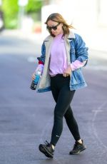 OLIVIA WILDE at Her Gym in Los Angeles 02/13/2023