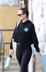 OLIVIA WILDE Gets Her Week Started with a Workout in Studio City 02/20/2023