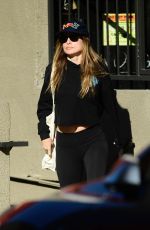 OLIVIA WILDE Gets Her Week Started with a Workout in Studio City 02/20/2023