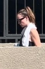 OLIVIA WILDE Heading Home After Workout in Los Angeles 02/14/2023