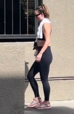 OLIVIA WILDE Heading Home After Workout in Los Angeles 02/14/2023