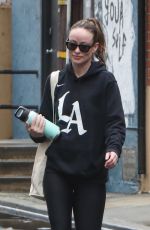 OLIVIA WILDE Leaves a Gym in Los Angeles 02/23/2023