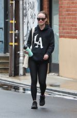 OLIVIA WILDE Leaves a Gym in Los Angeles 02/23/2023