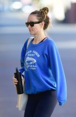 OLIVIA WILDE Leaves a Gym in Studio City 02/06/2023