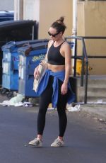 OLIVIA WILDE Leaves a Gym in Studio City 02/06/2023