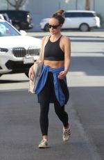 OLIVIA WILDE Leaves a Gym in Studio City 02/06/2023