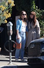 OLIVIA WILDE Leaves a Lunch Date with a Friend at All Time Restaurant in Los Feliz 02/07/2023
