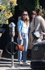OLIVIA WILDE Leaves a Lunch Date with a Friend at All Time Restaurant in Los Feliz 02/07/2023