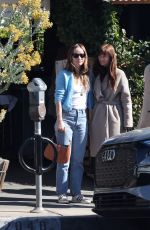 OLIVIA WILDE Leaves a Lunch Date with a Friend at All Time Restaurant in Los Feliz 02/07/2023