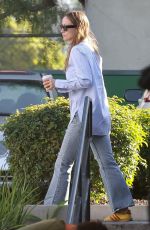 OLIVIA WILDE Out for Coffee in Los Angeles 02/09/2023