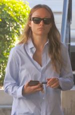 OLIVIA WILDE Out for Coffee in Los Angeles 02/09/2023
