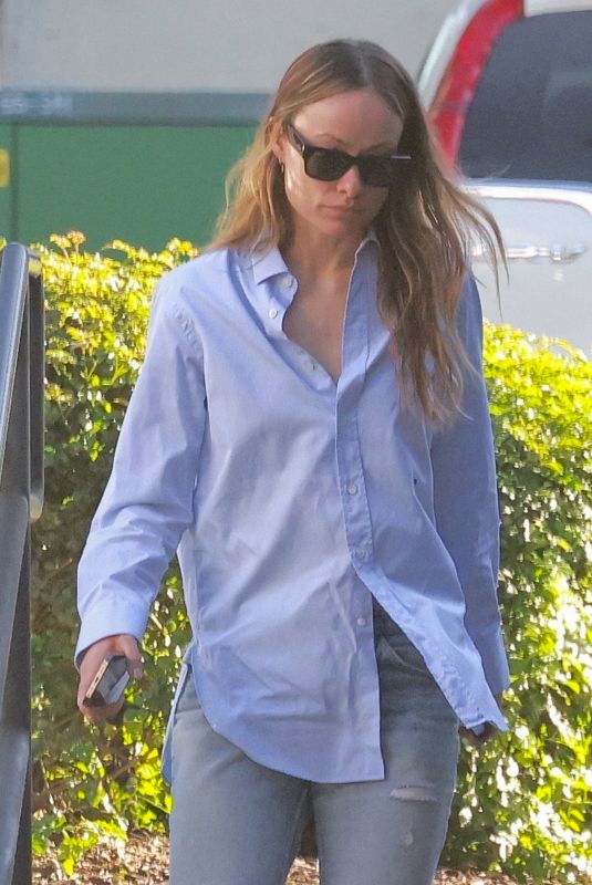 OLIVIA WILDE Out for Coffee in Los Angeles 02/09/2023