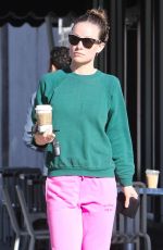 OLIVIA WILDE Out for Coffee in Los Feliz 02/01/2023