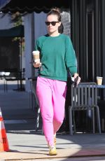 OLIVIA WILDE Out for Coffee in Los Feliz 02/01/2023
