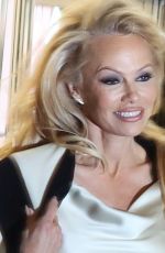 PAMELA ANDERSON Arrives at Pamela, A Love Story Premiere at Paris Theatre in New York 02/01/2023