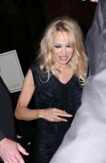 PAMELA ANDERSON Leaves Pamela, A Love Story Afterparty at Bar Lis in Los Angeles 01/30/2023