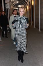 PAMELA ANDERSON Out for Dinner with Her Son Brandon Thomas Lee in New York 02/02/2023