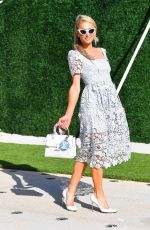 PARIS HILTON Arrives at a JP Morgan Event in Miami 02/09/2023