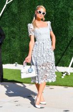 PARIS HILTON Arrives at a JP Morgan Event in Miami 02/09/2023
